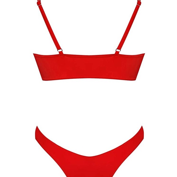 Sexy red bikini set - Picture 2 of 6
